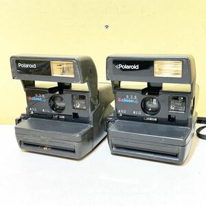 #J29L Polaroid 636 close up 2 pcs summarize set Polaroid close-up camera instant camera film camera operation not yet verification 