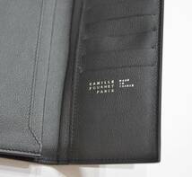 新品 CAMILLE FOURNET カミーユ フォルネ アリゲーター ウォレット 二つ折り 財布 ブラック Y-321520_画像4