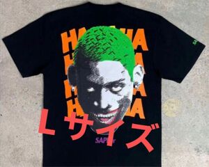 Harlequin L TEEブラック SAPEur サプール ハーレクイン Tシャツ Lサイズ 即購入可