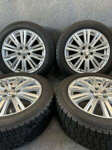 205/55R16 GOODYEAR/ICENAVI 7 2018年 Weds JOKER 16インチ 6.5J +48 100 5H スタッドレス ナビ7 プリウス インプレッサ 4本