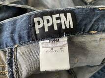 Rare archive ppfm peyton place for men サスペンダー ギミック バナナ デニムパンツ LGB ifsixwasnine kmrii g.o.a share spirit 90s y2k_画像9