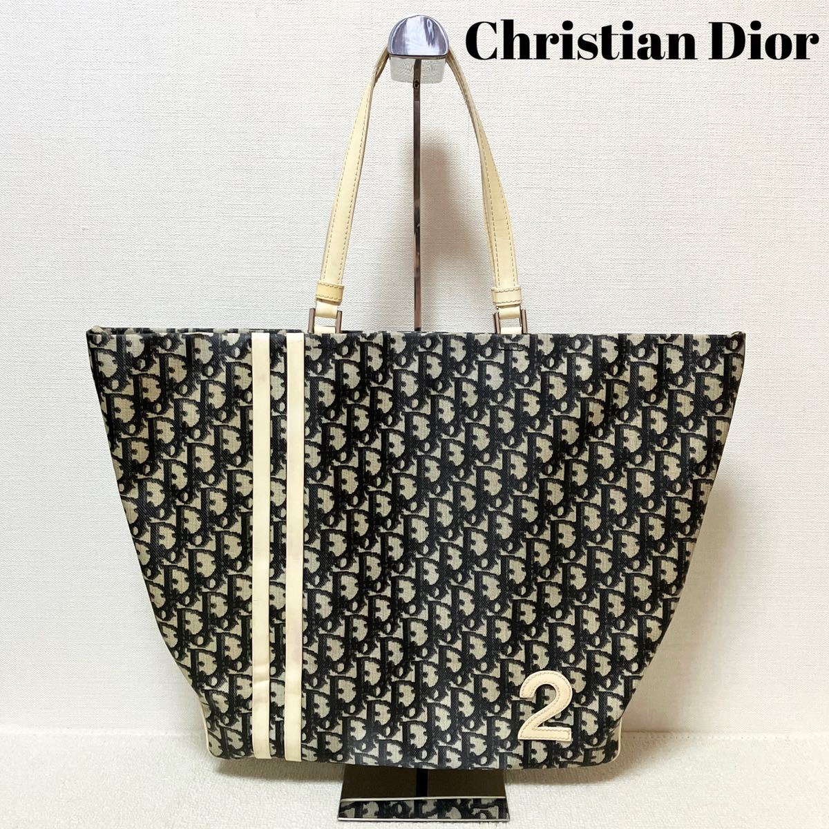 Christian Dior クリスチャン ディオール 長財布 ベージュ トロッター