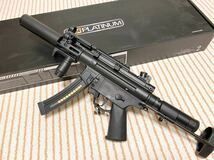 CYMA MP5K Enhanced ☆豪華フルセット・弾道向上カスタム・11.１Vリポバッテリー・ドラムマガジン☆ 電子トリガー搭載 クルツ H&K マルイ _画像2