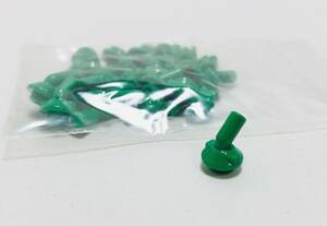 【新品未使用】レゴ　LEGO　ミニフィグポーズスタンド　グリーン　緑　24個