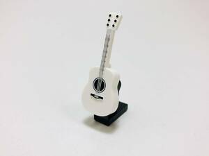 【新品未使用】レゴ　LEGO　アコースティックギター　ギター　ギタースタンド　ホワイト　白