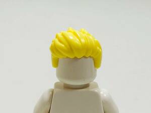 【新品未使用】レゴ　LEGO　ミニフィグ　ヘアー　ヘア　ブライトライトイエロー
