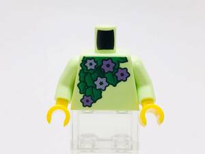 【新品未使用】レゴ　LEGO　ミニフィグ　トルソー　ボディ　110 花柄　