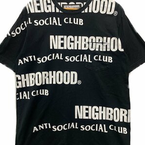 NEIGHBORHOOD ネイバーフッド × ASSC ポケット 半袖Ｔシャツ ブラック サイズL 正規品 / B4220の画像2