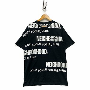 NEIGHBORHOOD ネイバーフッド × ASSC ポケット 半袖Ｔシャツ ブラック サイズL 正規品 / B4220