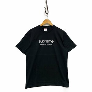 SUPREME シュプリーム Shop Tee ショップ ロゴ 半袖Ｔシャツ 黒 サイズM 正規品 / 32250