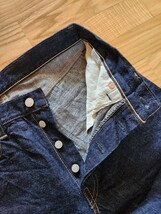 送料込★WAREHOUSE　ウエアハウス　NEW1001 ジーンズ　13.5oz ワンウォッシュ　INDIGO 31_画像7