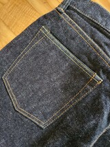 送料込★MOMOTARO 桃太郎ジーンズ　NO505SP 出陣タイトフィットベルカット　TIGHT FIT BELL CUT 15.7オンス　廃盤商品 特濃インディゴ　32_画像5