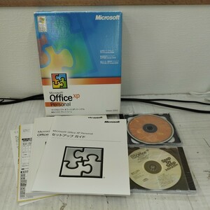 0510y1017 Microsoft Office XP Personal／マイクロソフトオフィスXPパーソナル　 Version2002