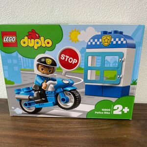 新品未開封　レゴ (LEGO) デュプロ ポリスとバイク 10900 知育玩具 ブロック おもちゃ 男の子