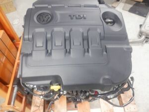 *VW Passat variant B8 3CDFC TDI high line * двигатель DFC 122279km тест OK