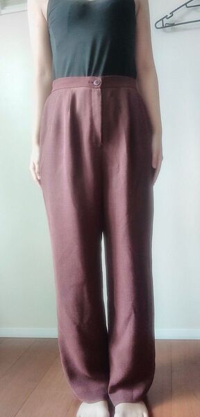 addenda パンツ 赤 婦人服 レナウン アデンダ