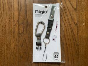 ナカバヤシ Digio2 デジタルカメラストラップ DCA-031GY 未使用