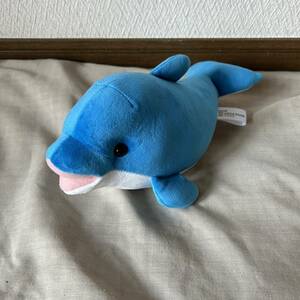 Dolphin　イルカ　もちもち　ふわふわ　ぬいぐるみ　マスコット　maxell AQUAPARK SHINAGAWA　マクセル アクアパーク品川