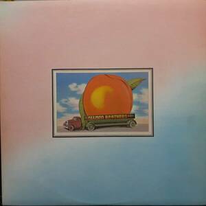米CAPRICORN盤2LP 右顔ゴート テクスチャー Allman Brothers Band / Eat A Peach 1972年作の74年盤 2CP 0102 Duan音源とFillmore East Live