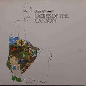 美品 ドイツREPRISE盤LP！Joni Mitchell / Ladies Of The Canyon 1970年作の84年プレス K 44 085 Big Yellow Taxi 収録 ジョニ・ミッチェル