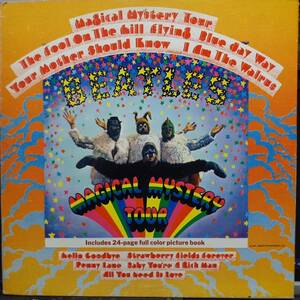 24p冊子付 米CAPITOL盤LP 虹ラベル IAM刻印 Beatles / Magical Mystery Tour 1968年 SMAL-2835 Scrantonプレス ラベルリムにsubsidiary