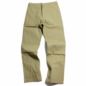  new goods HOUSTONhyu- stone fa tea g pants Baker pants military pants lip Stop cloth khaki beige XL LL