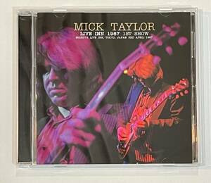 [プレスCD] Live INN 1987 1st Show Mick Taylor ミック・テイラー