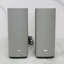 S125)BOSE/ボーズ multimedia speaker system/マルチメディアスピーカーシステム Companion20 PCスピーカー シルバー_画像2