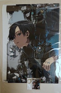 ソードアート・オンライン（SAO）★くじ引き堂★星王 キリト★B賞 クリアポスター★C賞 アクリルキーホルダー★abec