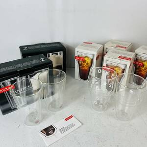 NA3210 未使用/保管品 bodum ボダム CANTEEN キャンティーン ダブルウォールグラス コップ 石塚硝子株式会社 中国製 中国硝子工房 検K