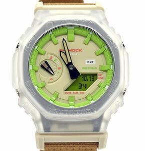 ★未使用！CASIO カシオ G-SHOCK ジーショック GA-2100HUF-5AJR HUFコラボレーションモデル クオーツ メンズ★