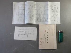 16★ 戦前 アンティーク 富山 経歴者名簿 町三役 国会議員 昭和28年 8月 古い