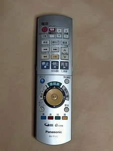  Panasonic DVD remote control EUR7658YB0 guarantee equipped Point ..DMR-BR100 DMR-BW200 etc. correspondence prompt decision Speed delivery 