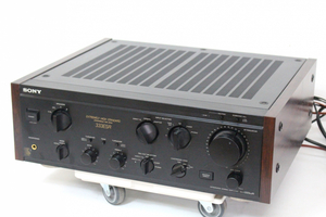 【ト石】 SONY ソニー TA-F333ESR プリメインアンプ 1988年製 現状品 部品取りなどに EA822EWH1Q