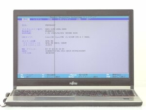 ノートパソコン■ジャンク■富士通 FUJITSU■LIFEBOOK　E754/K■Core i５-4310M　320GB(HDD)　4GB(メモリ)　15.6型■■