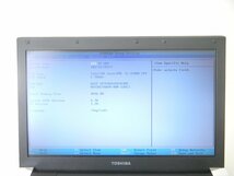 ノートパソコン■現状(BIOS起動しました）■東芝　TOSHIBA■Dynabook　R742/H●Core i5-3340M　320GB(HDD)　4GB(メモリ)　Sマルチ　13.3型_画像2