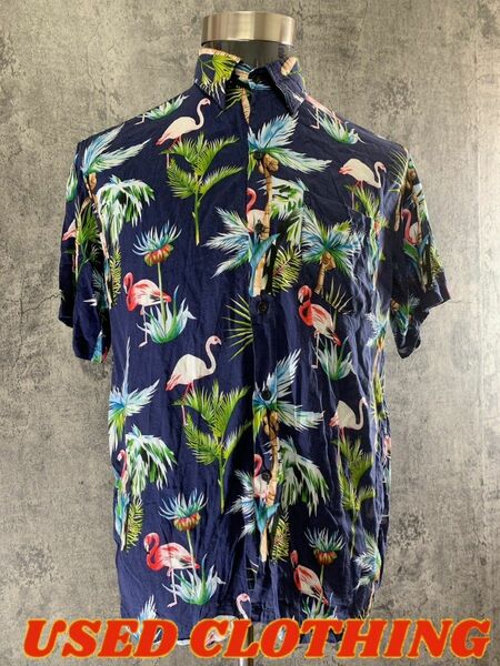 【USED・VINTAGE】CAT ALOHA SHIRT