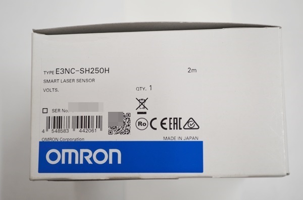 未使用 OMRON オムロン E3NC-SH250H レーザセンサ