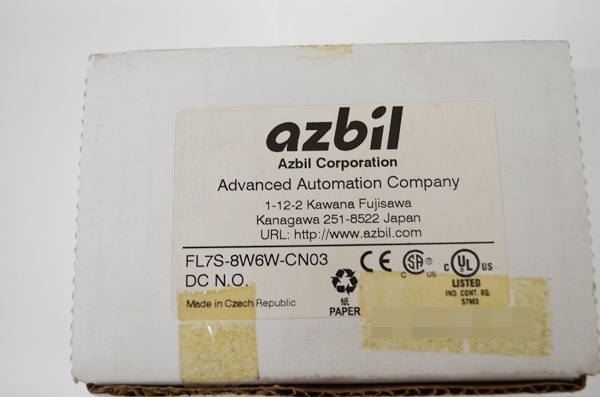 未使用 azbil アズビル FL7S-8W6W-CN03 近接スイッチ