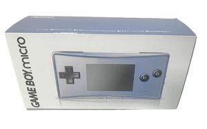  rare dead stock almost unused Game Boy Micro body blue 