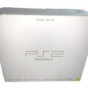 PS2 本体 PlayStation 2 パール ホワイト SCPH-50000 PWの画像2