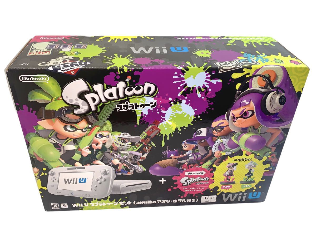 任天堂 Wii U スプラトゥーン セット (amiibo アオリ・ホタル付き