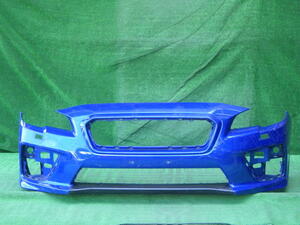 VAB VAG 前期 WRX STI S4 純正フロントバンパー 青 57704VA000