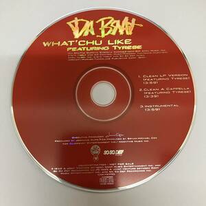 黒箱2 HIPHOP,R&B DA BRAT - WHAT'CHU LIKE INST,シングル CD 中古品