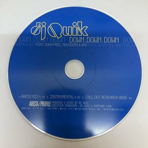 黒箱2 HIPHOP,R&B DJ QUIK - DOWN, DOWN, DOWN シングル CD 中古品