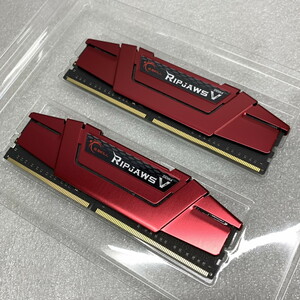 ◇ G.SKILL デスクトップ用 メモリ [ F4-3600C19D-16GVRB ] 8GBx2枚/16GB 2023年製 【キズ汚れ少なめ】 PCパーツ / 中古(S231019_5)