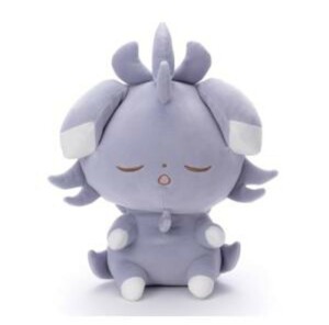 ポケモンセンター購入品　ポケピース　ニャスパー　ビッグ　もちふわ　クッション　抱き枕　タカラトミー　ぬいぐるみ　おやすみver