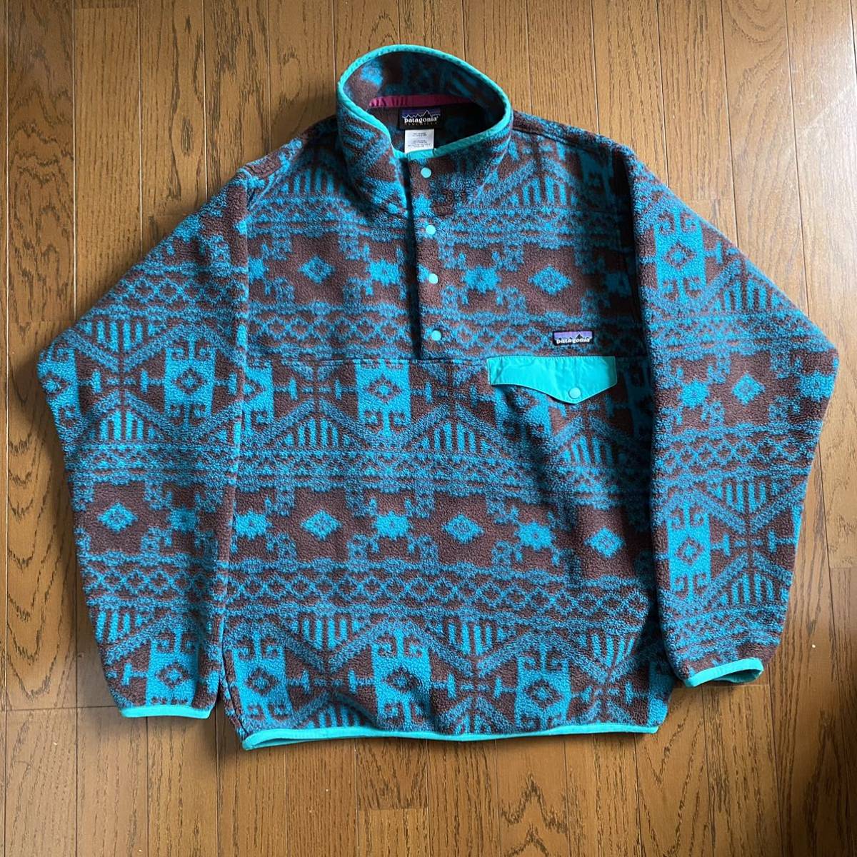 年最新ヤフオク!  patagonia パタゴニアシンチラ スナップt プル