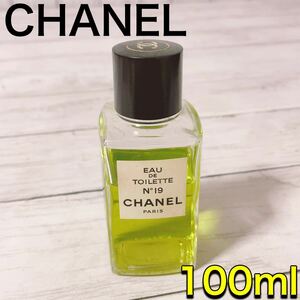 c3490 CHANEL シャネル　NO19 EDT 100ml ボトル