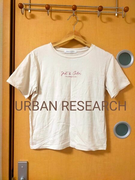 URBAN RESEARCH★ロゴ刺繍Tシャツ